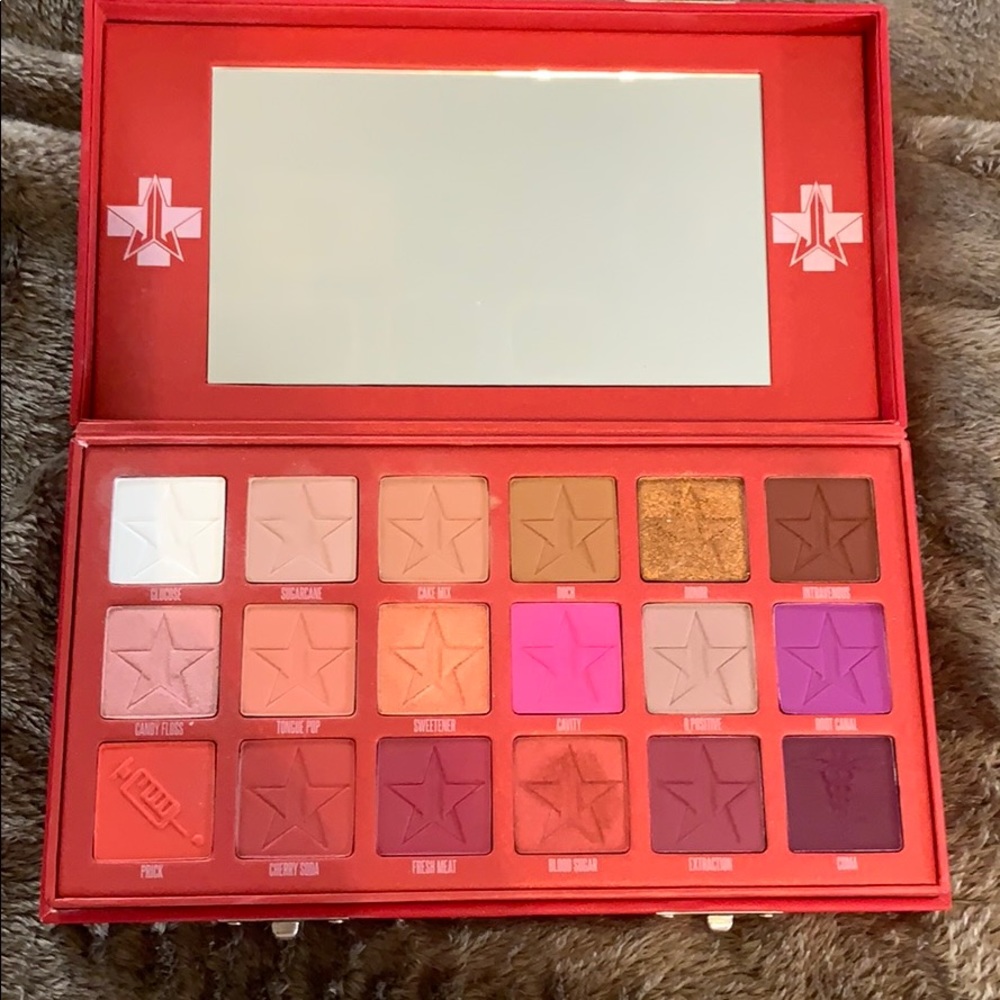 Jeffree star blood sugar pallet
